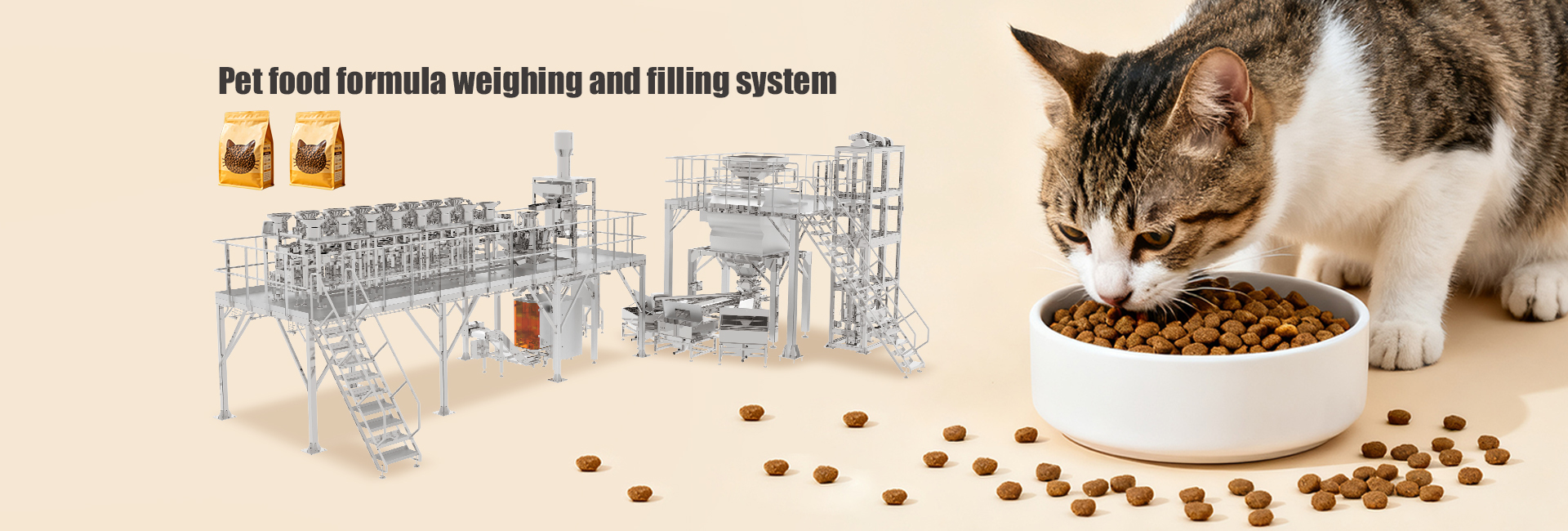 Máquina de embalaje de alimentos para mascotas