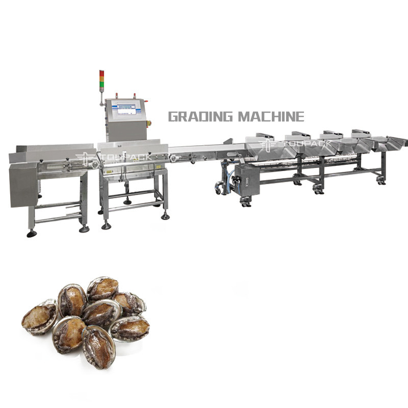 Clasificador automático del peso de las legumbres de frutas del camarón del pollo de la banda transportadora de la clasificadora del peso de la industria