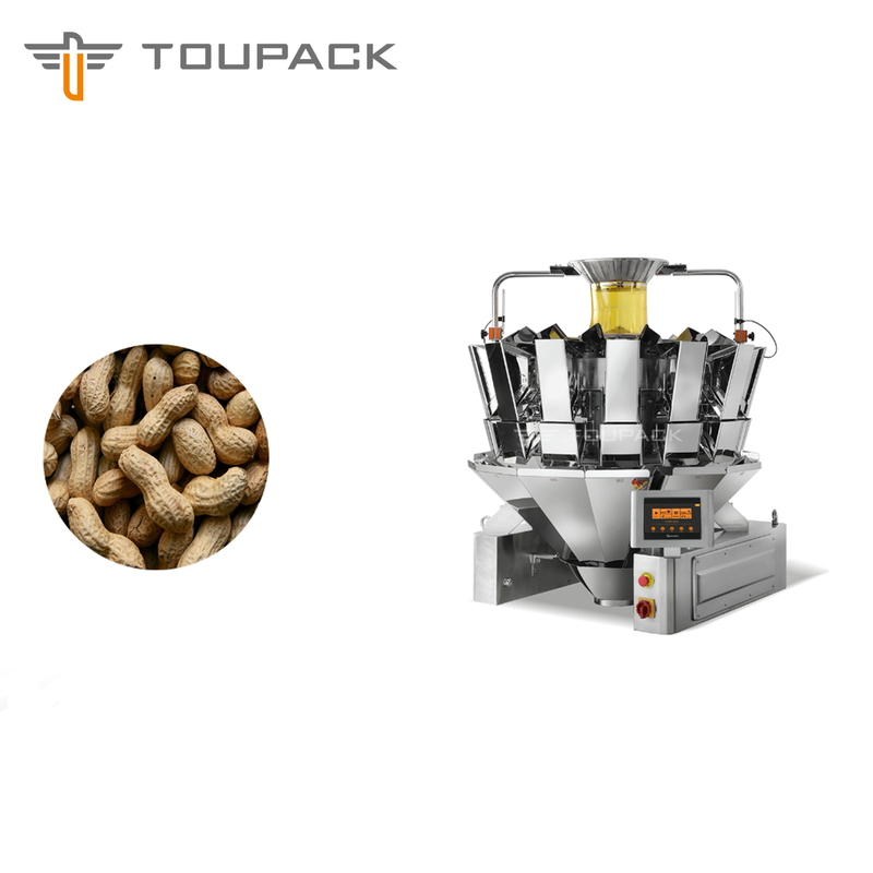 Levántese la empaquetadora de pesaje vertical de los anacardos del cacahuete de la empaquetadora 2.5kg de la bolsa