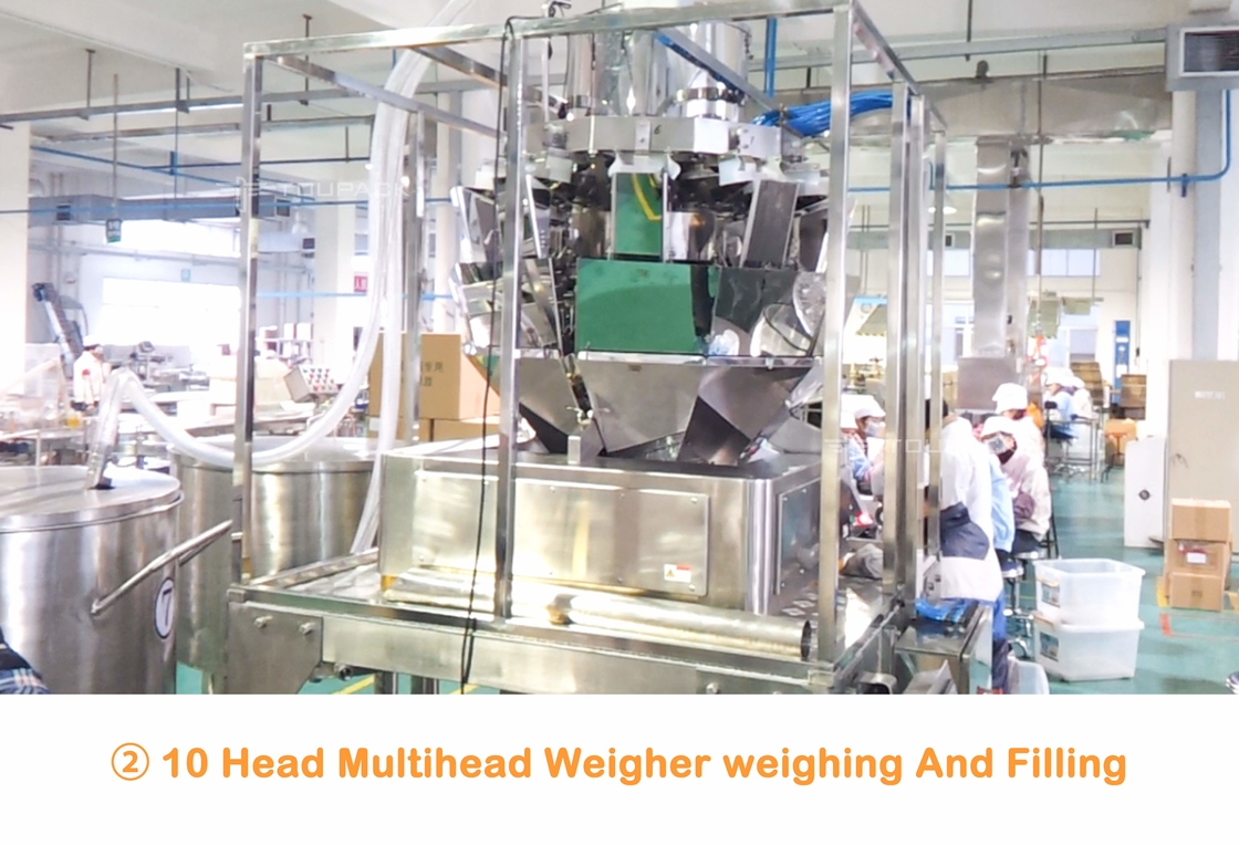 el lavadero 1kg gotea el pesaje de la máquina de rellenar que cuenta 15pcs 30pcs puede encajonar la empaquetadora del gránulo líquido