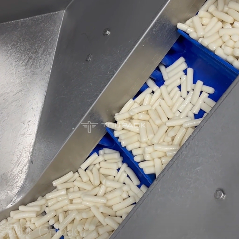 Envasado al vacío lateral de pesaje automático coreano del sello de la vertical 3 de la máquina de rellenar de la torta de arroz