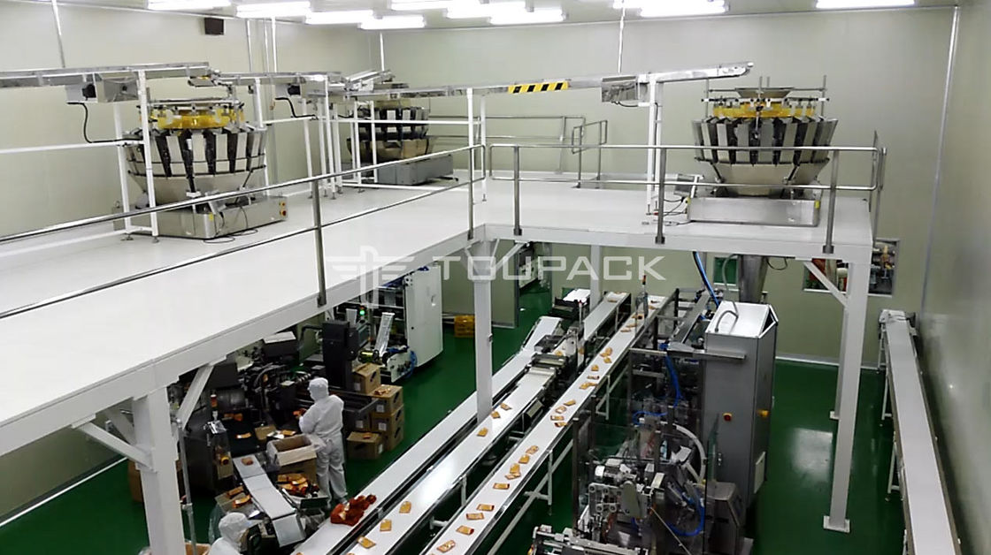 Empaquetadora del relleno de la cuenta automática para el caramelo gomoso preparado de antemano del oso de Doypack del bolso de la almohada