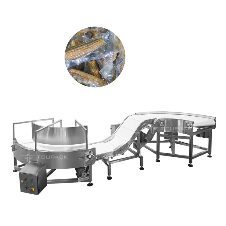 Conveyor de cinturón de acero inoxidable de grado alimenticio