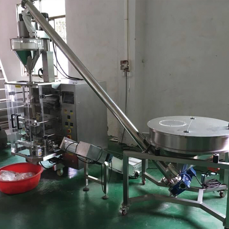 Envases de fábrica de la bolsa de café de la leche de proteínas de especias en polvo botella de pequeño volumen sachet de la máquina de llenado de polvo 500g-1000g