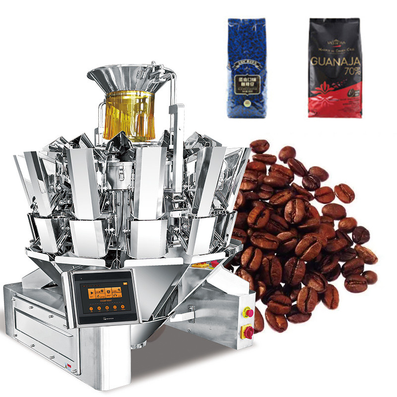 Embalaje automático de gránulos multifunción Doypack relleno de semillas de granos de café Bolsa de bolsas prefabricadas