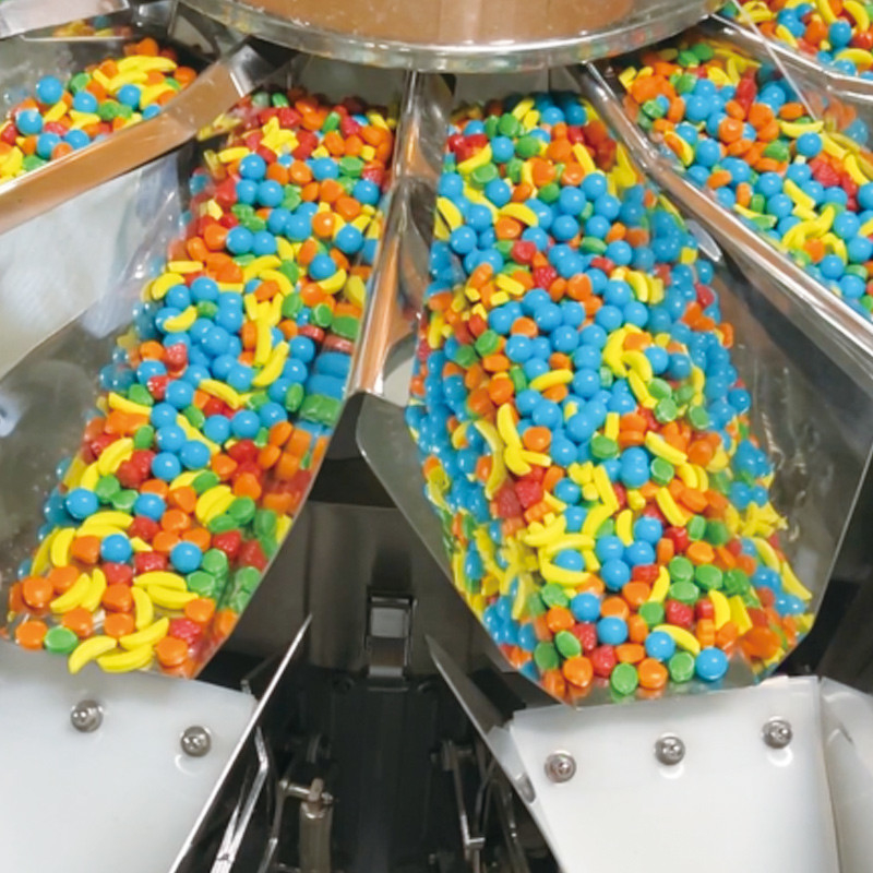 Maquinaria de embalaje de alimentos Máquinas industriales de embalaje de alimentos Máquina funcional de embalaje de frascos de dulces para Doypack