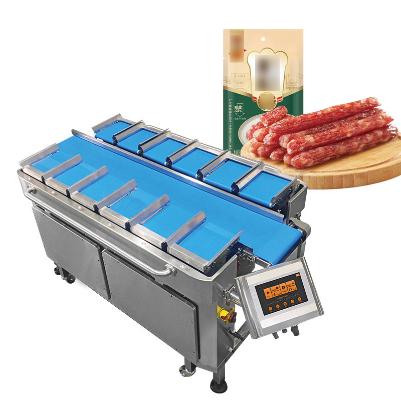 Salchichas de humo chino Semiautomático 12 cabezas multicabezas máquina de embalaje de pesaje de embalaje de embalaje de embalaje de embalaje de embalaje de embalaje de embalaje
