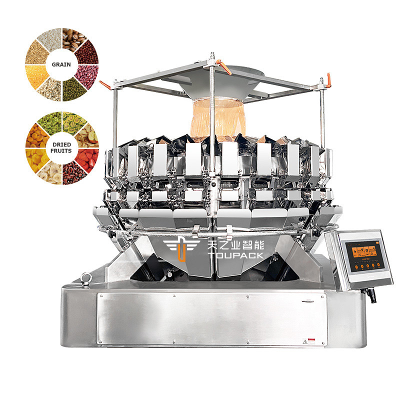 Máquina de embalaje vertical de nueces de pistacho de alta eficiencia con accionamiento por PLC para sellar, envolver, etiquetar, llenar y envasar