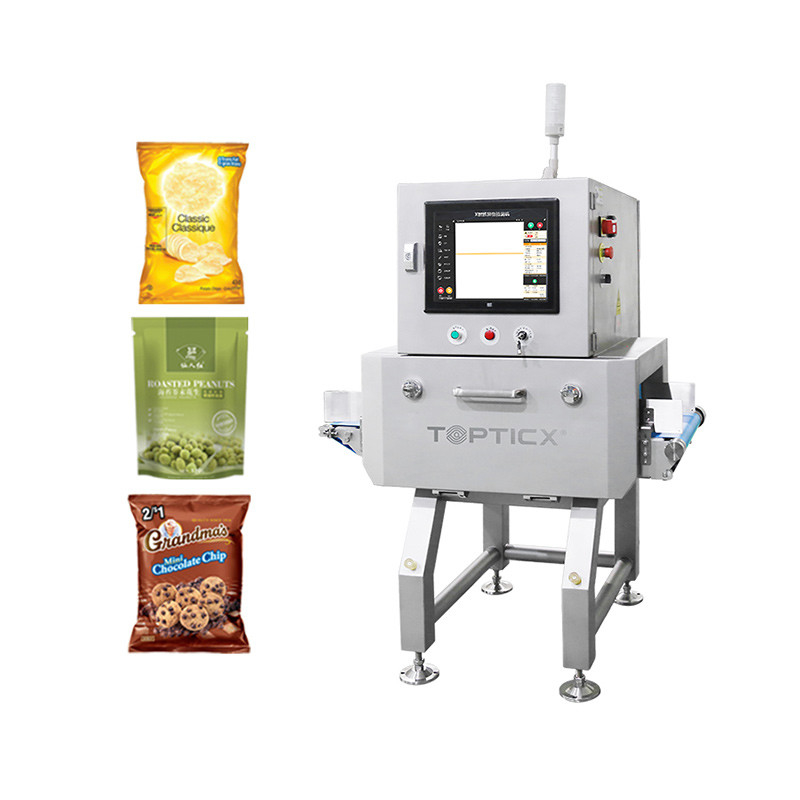 Máquina de rayos X para procesamiento de alimentos Sistema de inspección de alimentos de rayos X Escáner de alimentos de rayos X