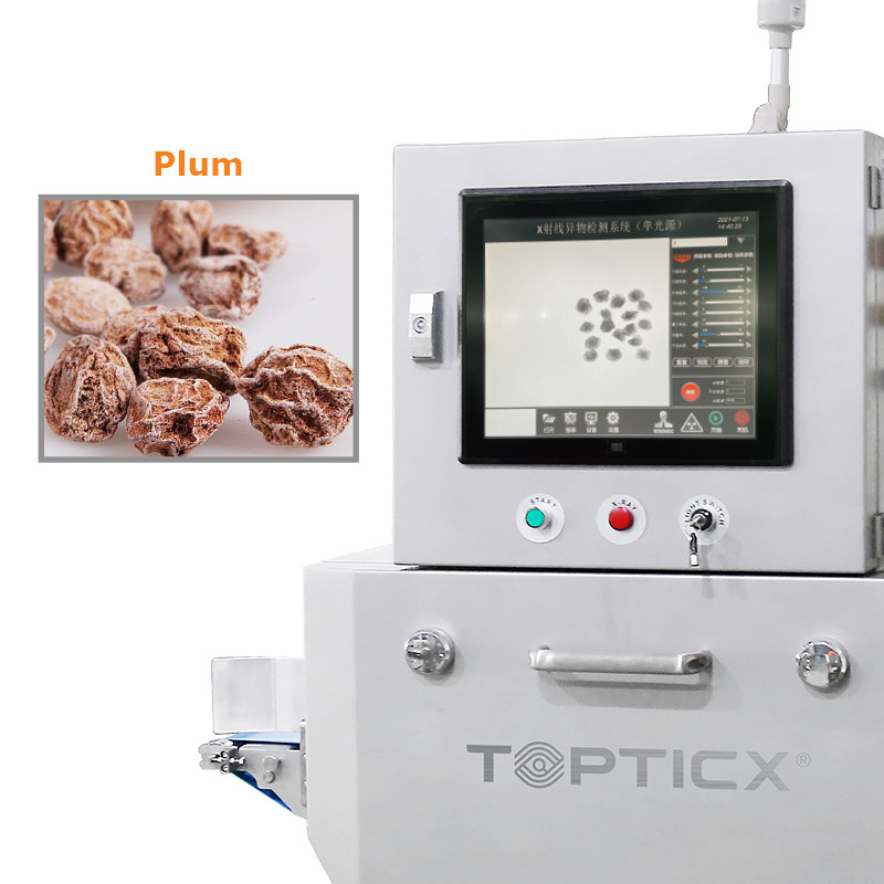 Máquina de rayos X para procesamiento de alimentos Sistema de inspección de alimentos de rayos X Escáner de alimentos de rayos X