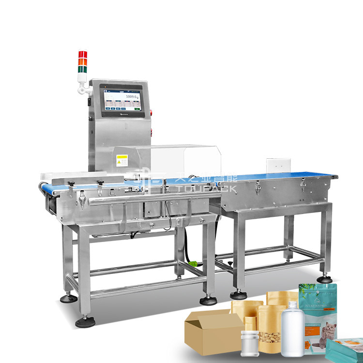 Pesas de verificación de alta precisión personalizadas para diversas bolsas / frascos / botellas de embalaje de productos alimenticios y de salud