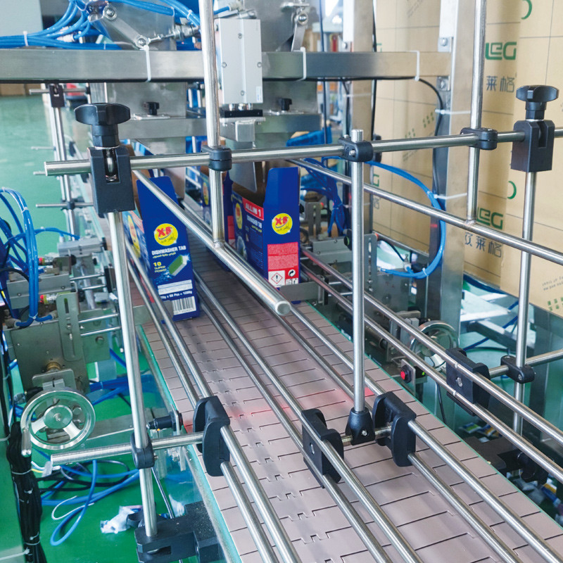 PVA Film Laundry Capsule Lavadora de platos Pod Maquina de embalaje de detergentes Pods Cajas completas de embalaje Línea de producción