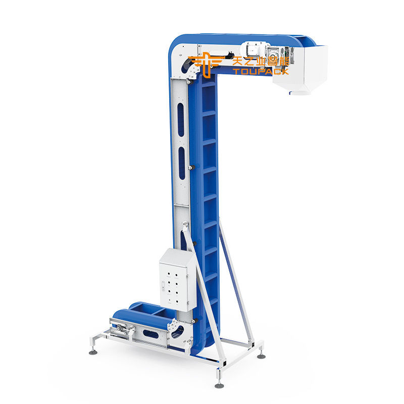 Elevadores elevadores verticales de alta capacidad para alimentos de tipo Z transportadores de cubos para azúcar/granos
