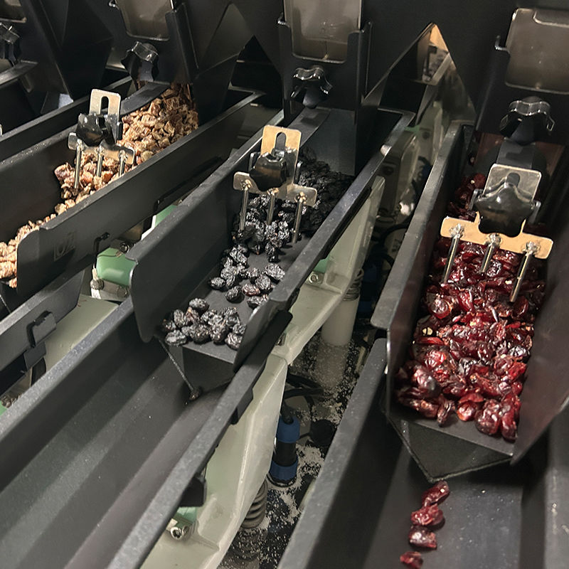 Máquina de llenado y envasado para botellas de tarros de plástico de frutos secos mixtos, cacahuetes secos y granos, máquina llenadora para botellas