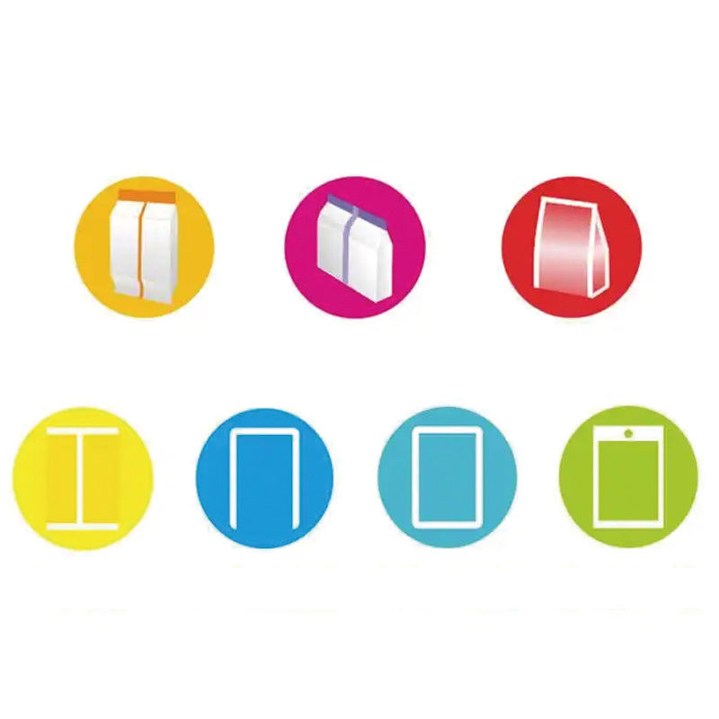 Automático 200g 300g 500g Máquina de embalaje de forma vertical de llenado y sellado de polvo de la máquina de llenado de bolsas de bolsas