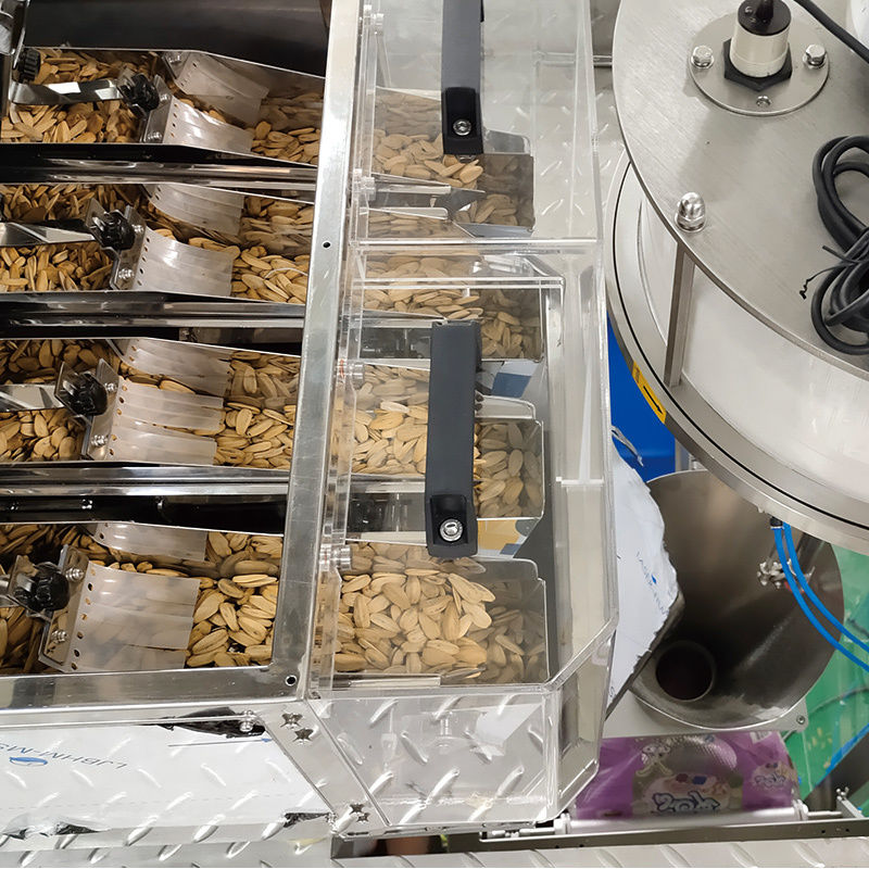 Automático 200g 300g 500g Máquina de embalaje de forma vertical de llenado y sellado de polvo de la máquina de llenado de bolsas de bolsas