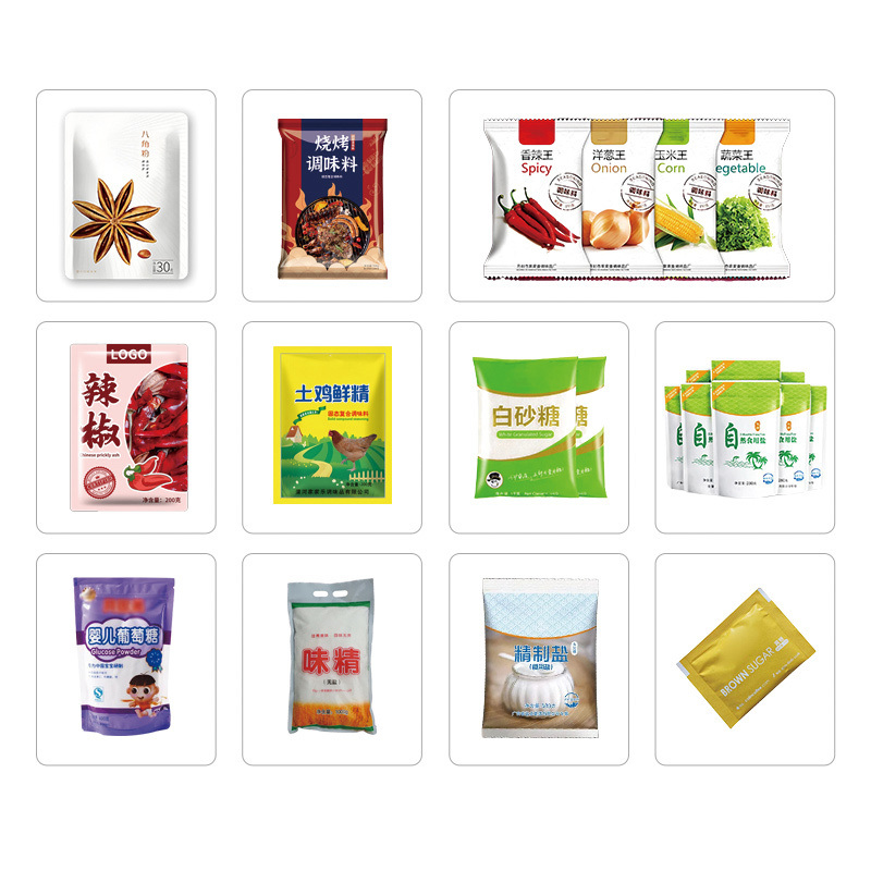 Spice Grain Cereal Stand up Pouch Full Automatic Rotary Machine Packaging for Filling and Packing Spices