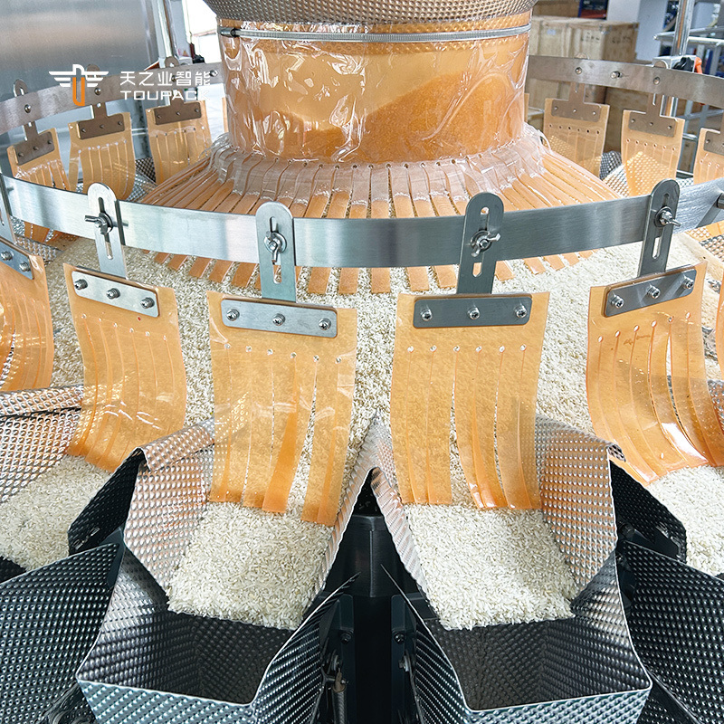 Automatic Nuts Packing Machine with Multihead Weigher 30-60BPM 10g-300g and 10