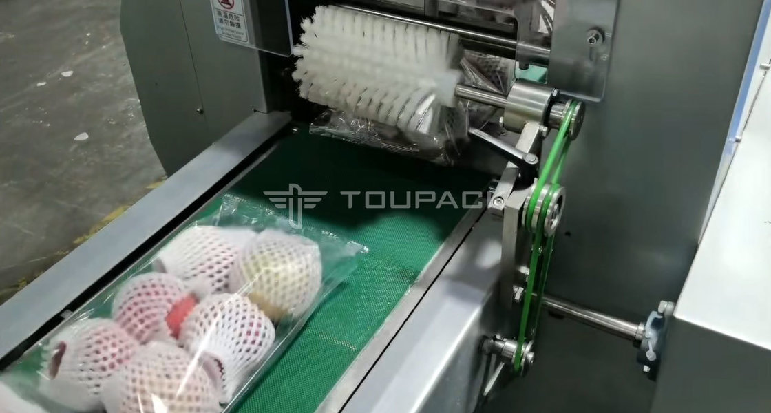 Máquina de embalaje de rodillos de almohada Perla Combinación de peso de manzana Escala de fruta Combinación de pesas Máquina de embalaje de alta precisión