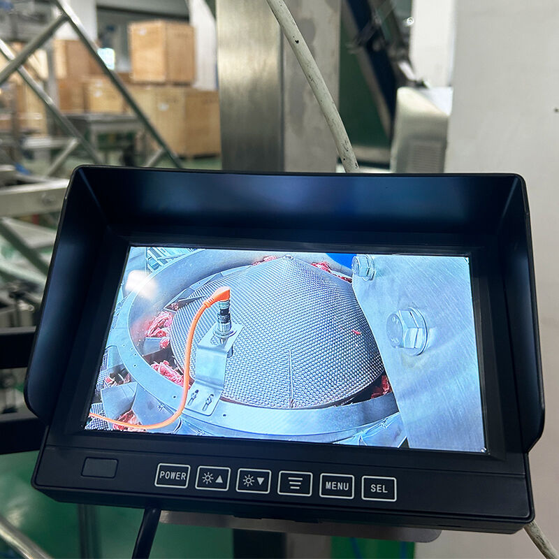 Máquina automática de envasado y llenado de bolsas Doypack de grado alimenticio para freír, mezclar, ensaladas, pesar y envasar, máquina de envasado de mariscos congelados