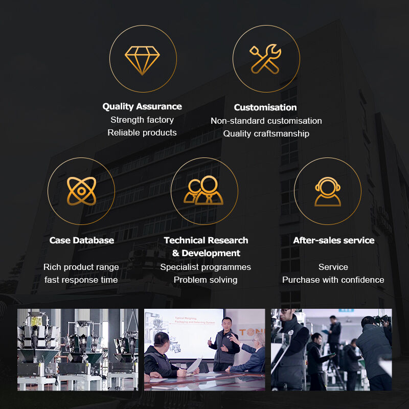 Línea automática de envasado de bandejas con pesadora multicabezal para camarones frescos de productos cárnicos