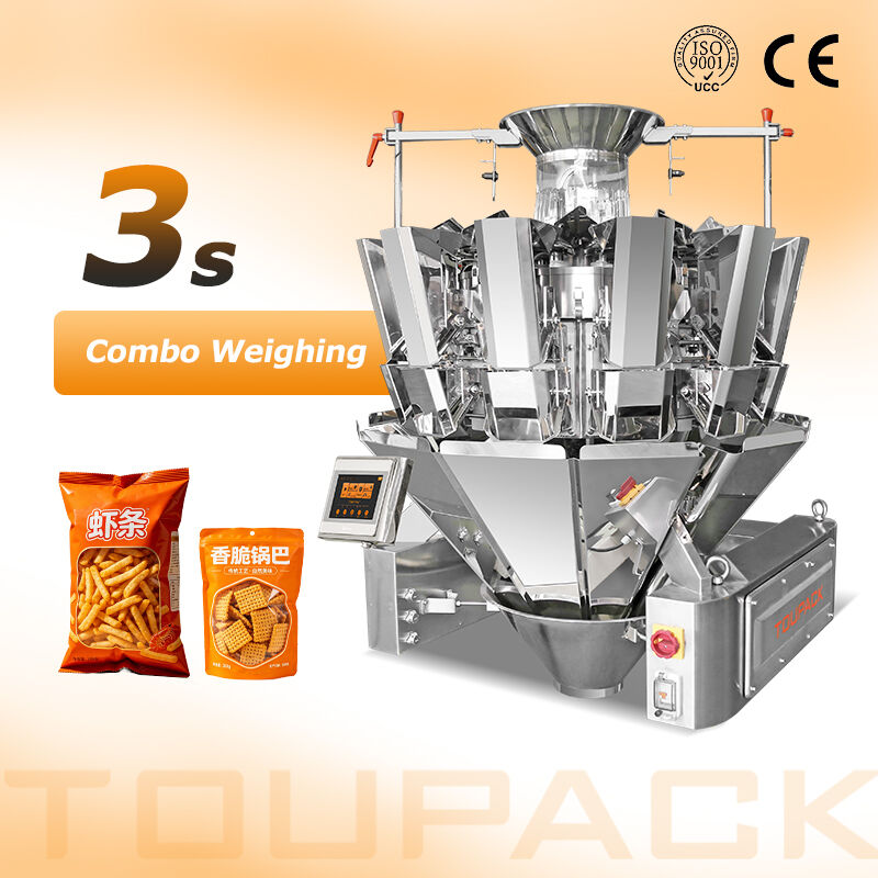Línea de producción de embalaje automático de alta calidad 10-500g Máquina de embalaje vertical para papas fritas Nueces bocadillos hinchados Alimentos para mascotas
