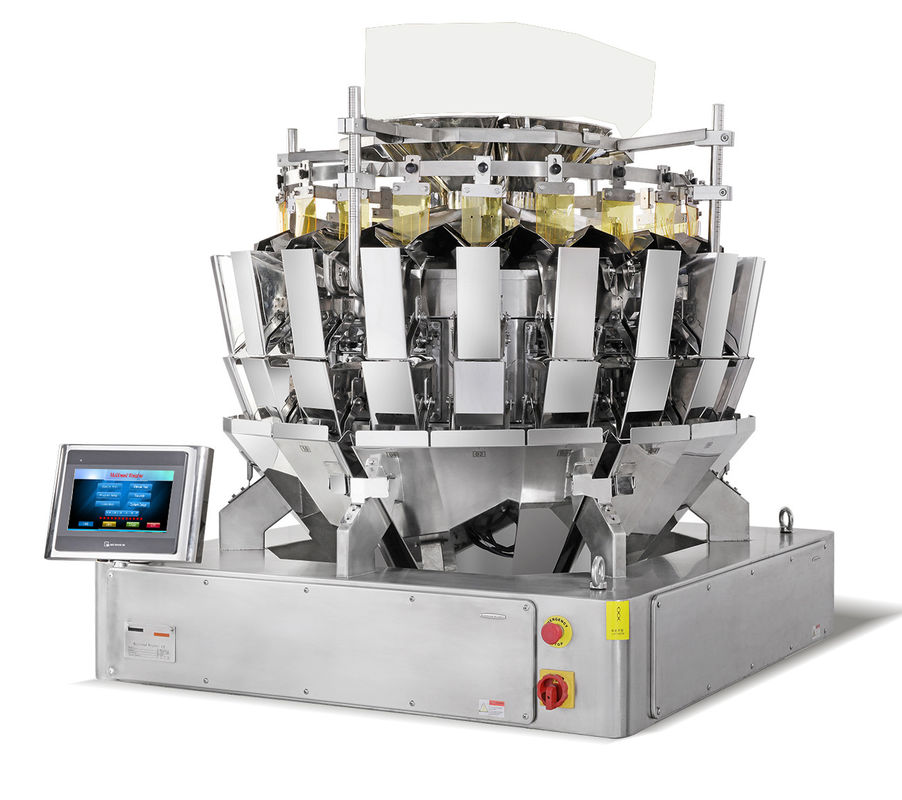 Empaquetadora de los snacks del sistema 1.6L de MCU con 7