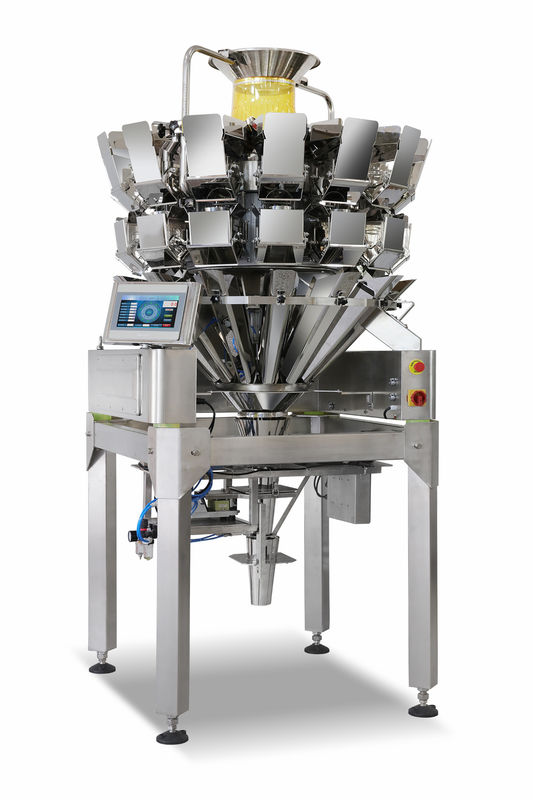 Empaquetadora de los snacks del sistema 1.6L de MCU con 7