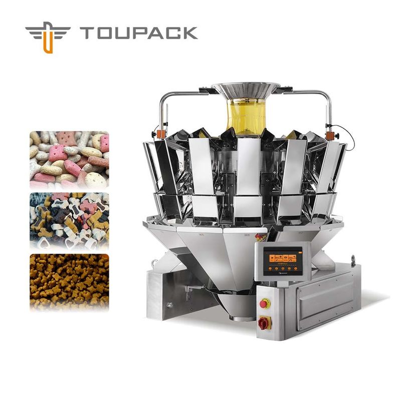 Empaquetadora de los snacks del sistema 1.6L de MCU con 7