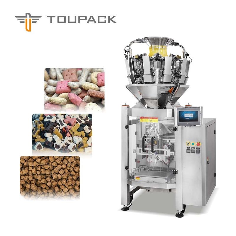 10head 0,8 L/1,6 L todos en una máquina del pesador que embala para el caramelo