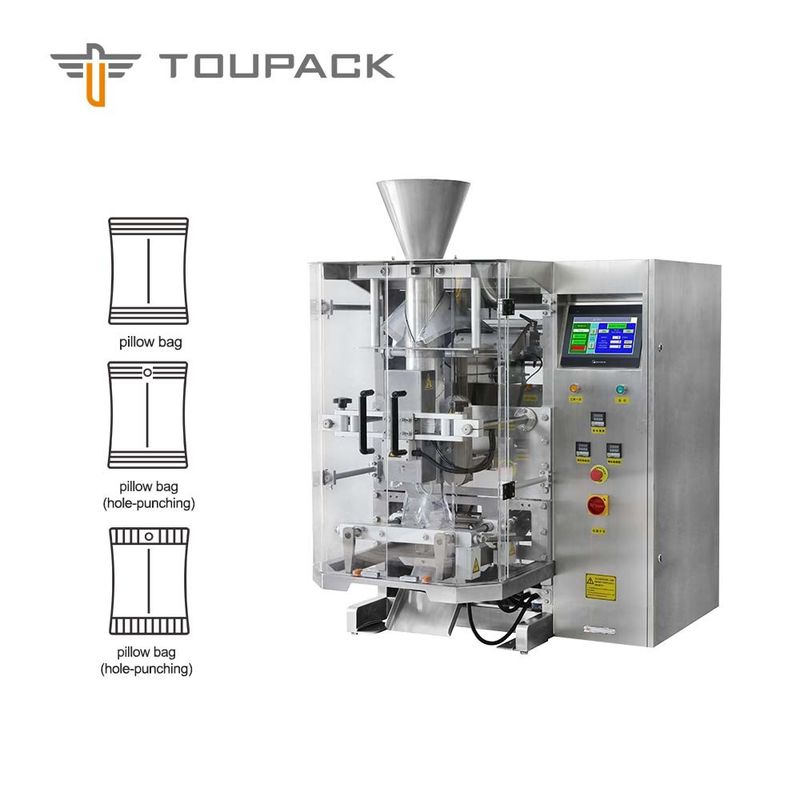Empaquetadora hechura/relleno/soldadura vertical del bolso automático de VFFS para los snacks