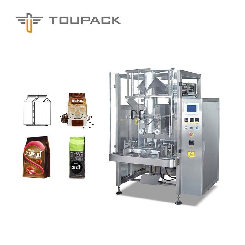 320/420 empaquetadora hechura/relleno/soldadura vertical automática de VFFS para el grano de café del polvo