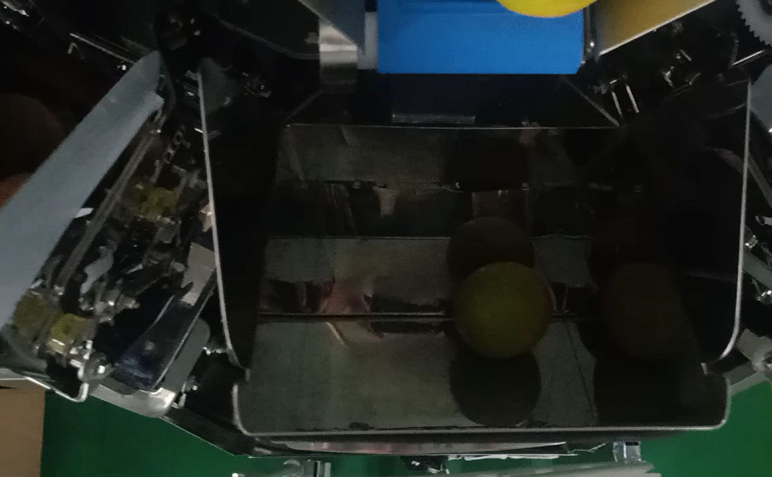 14 la empaquetadora principal del pesador de Multihead MCU/PLC para Weiging da fruto las naranjas