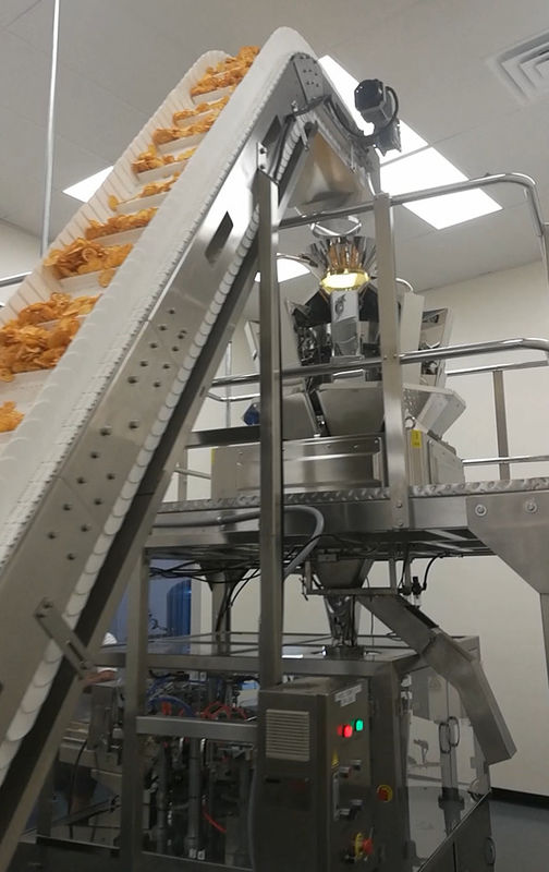 Pesador rotatorio de Multihead de la empaquetadora del PLC de 40 bolsos/del minuto para la bolsa preparada de antemano de Lemond de los frutos secos