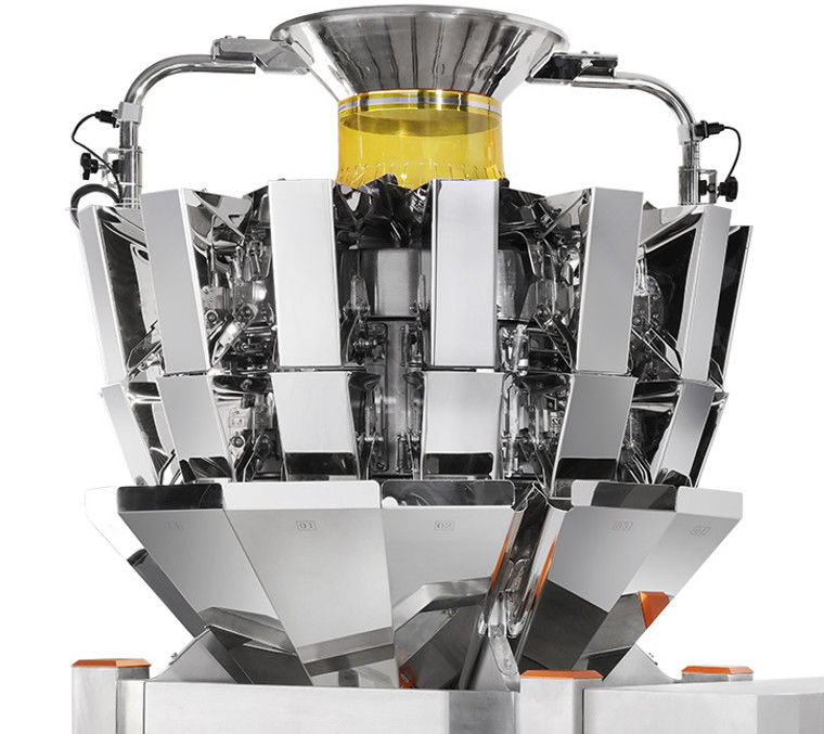 pesador todo de 0.8L 1.6L Multihead en uno que empaqueta para la galleta de la harina de avena