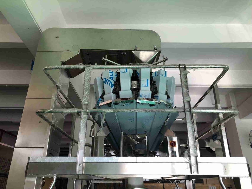 Pesador de la combinación de 14 cabezas con las tolvas llanas de 0.8L 1.6L 2.5L 5L para los granos Weighment