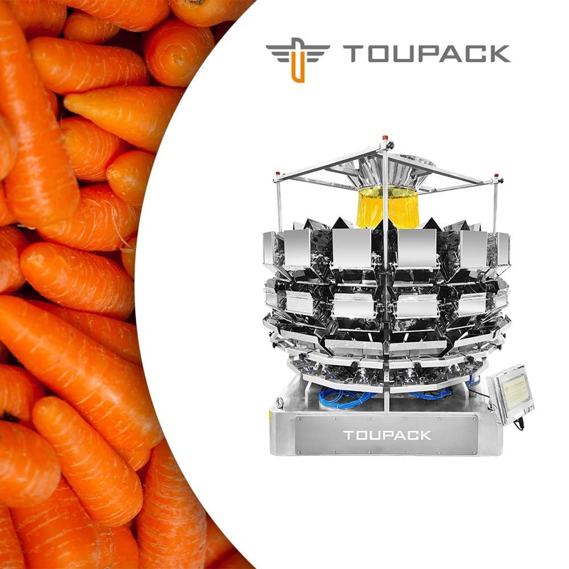 Balanza de la combinación de Multihead del SUS 304 para los productos a granel