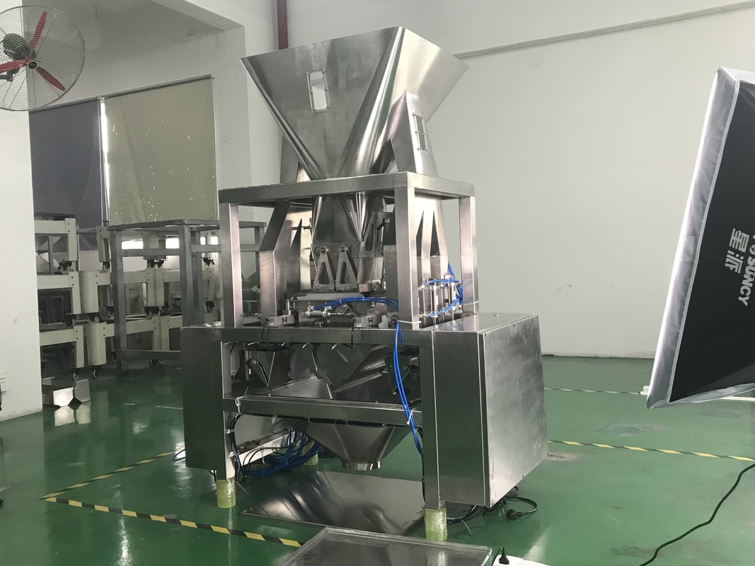 8 pesador linear de las tolvas 0.5L 1.2L para Mesh Material Like Salt Sugar minúsculo