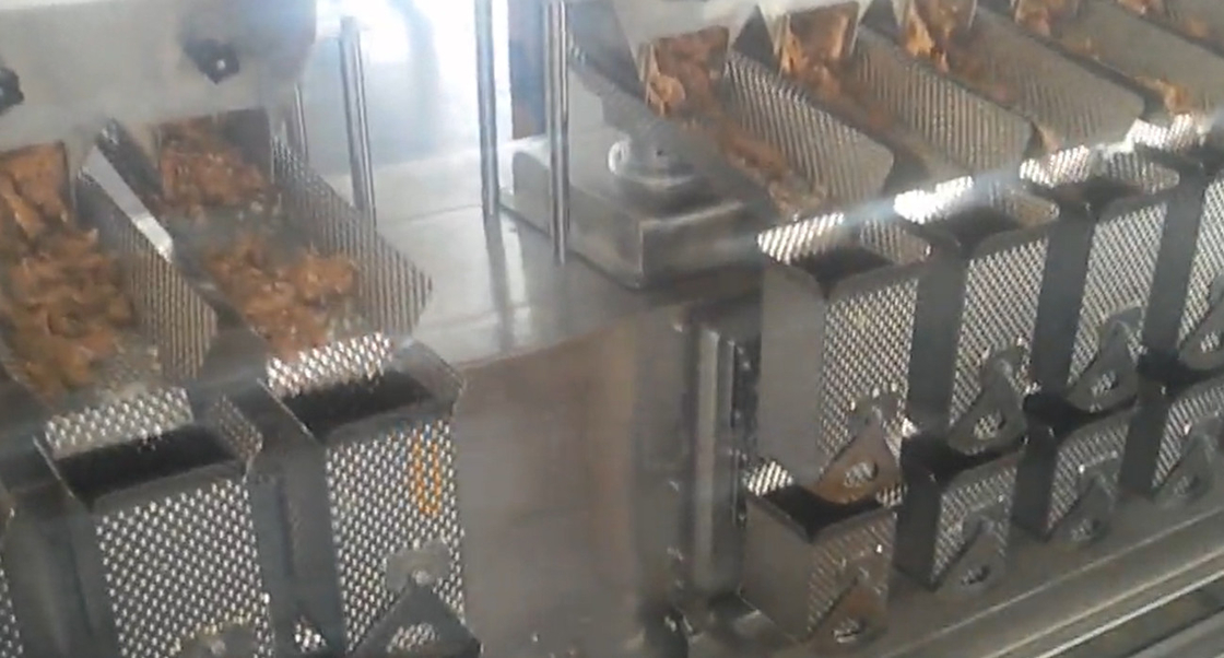 Pesador principal multi del control de MCU para la carne cocinada que llena el bolso/el minuto de los alimentos de preparación rápida 50
