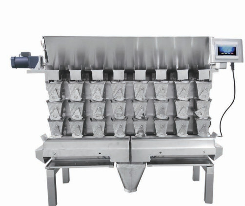 Pesador principal de la combinación 8 para los bolsos cocinados frescos/minuto del producto de carne 30
