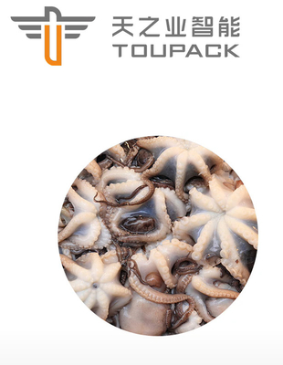 35 bolsos/embalaje fresco del marisco del pulpo de la balanza de Multihead de los minutos