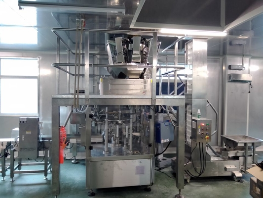 Balanza de acero inoxidable M14L1.6 del uso de Multihead de la combinación industrial del pesador
