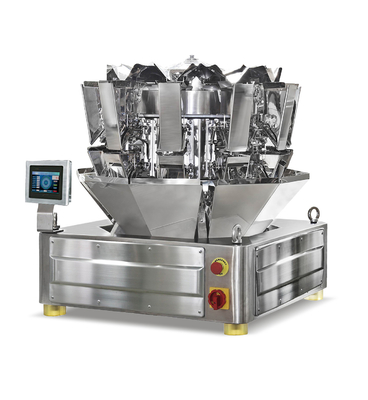Máquina de llenado de pesaje automático SUS304 para productos granulados y en polvo