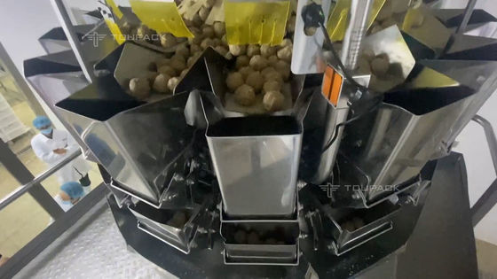 Empaquetadora de la bola de masa hervida de Siomai de la albóndiga de Samosa de la comida congelada 40BPM 2.0kW/unidad