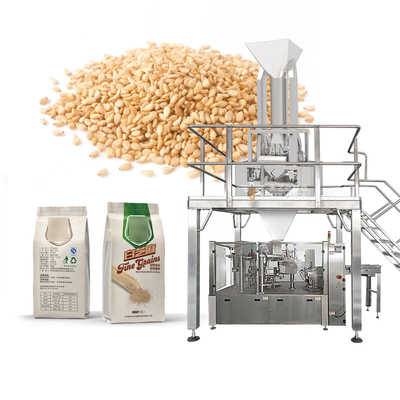 Máquina automática de llenado de granos de grano 1 kg 2 kg 5 kg Máquina de embalaje de pesas lineales