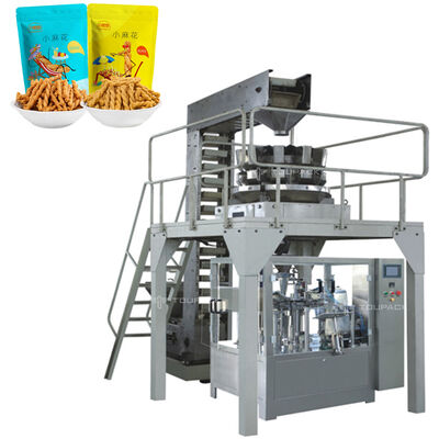 Máquina empacadora de dulces duros para pesar bocadillos largos en tiras