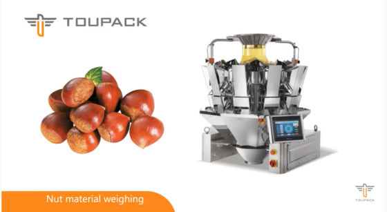 Cabezas de la empaquetadora de las nueces del control informático 80WPM 2.5L del PLC 14