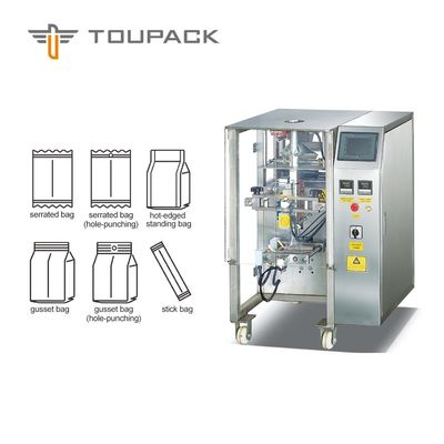 Pesaje del polvo de TOUPACK 50L y máquina de rellenar para los granos de café