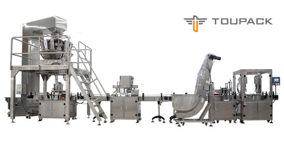 Máquina linear a granel de acero inoxidable del pesador del grano 8.0L para la comida