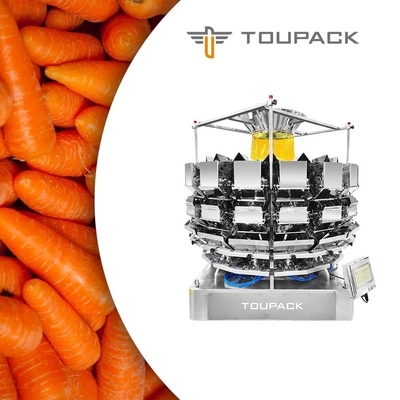 Balanza de la combinación de Multihead del SUS 304 para los productos a granel
